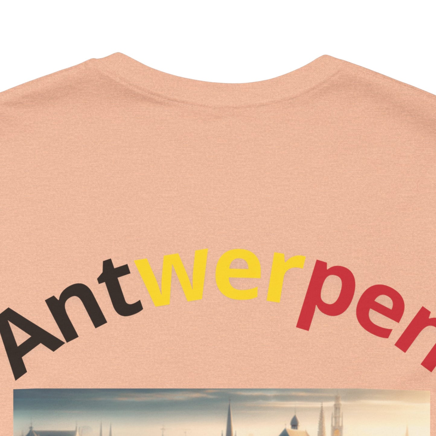 Antwerpen T-Shirt Unisexe – Fierté Locale / Stadsplezier – Jersey Léger – Cadeau pour Antwerpenaars – Livraison Rapide (BE/NL)