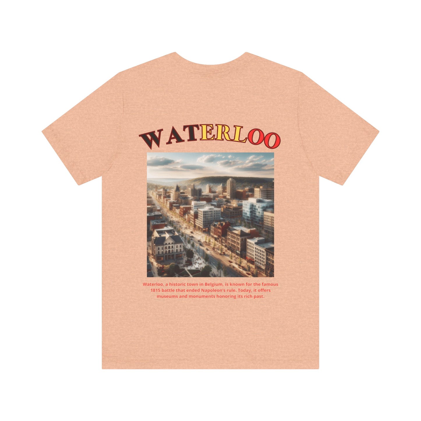 Waterloo Vintage Graphic Tee - Unisex Short Sleeve T-Shirt