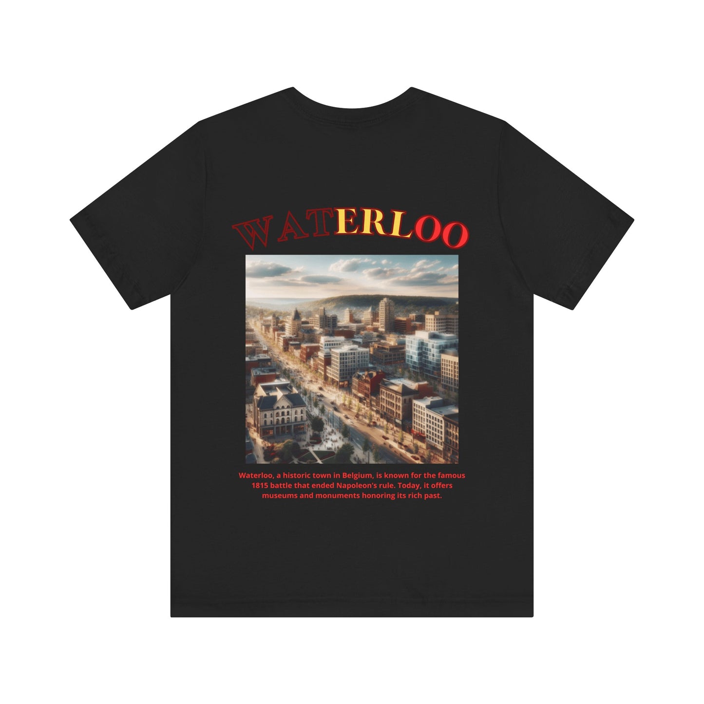 Waterloo Vintage Graphic Tee - Unisex Short Sleeve T-Shirt