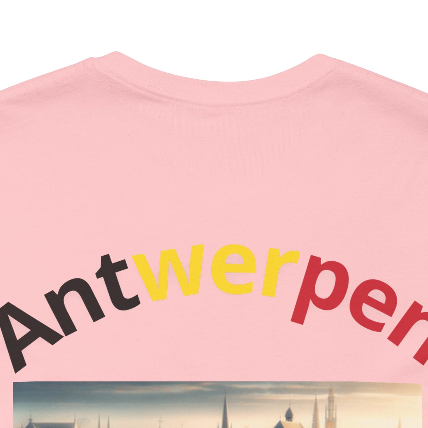 Antwerpen T-Shirt Unisexe – Fierté Locale / Stadsplezier – Jersey Léger – Cadeau pour Antwerpenaars – Livraison Rapide (BE/NL)