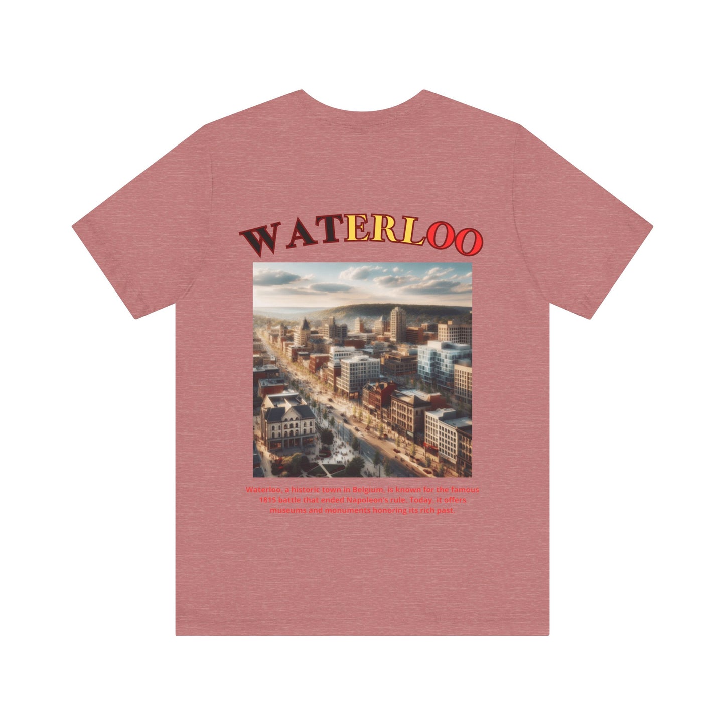 Waterloo Vintage Graphic Tee - Unisex Short Sleeve T-Shirt