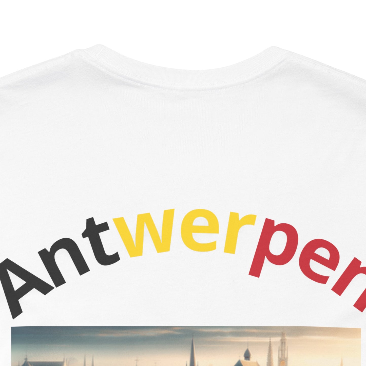 Antwerpen T-Shirt Unisexe – Fierté Locale / Stadsplezier – Jersey Léger – Cadeau pour Antwerpenaars – Livraison Rapide (BE/NL)