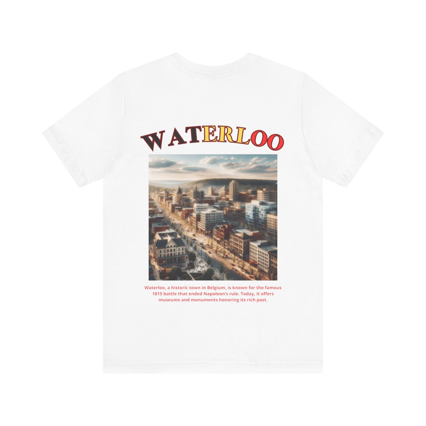 Waterloo Vintage Graphic Tee - Unisex Short Sleeve T-Shirt