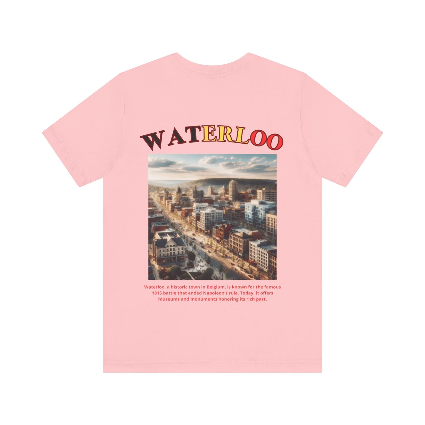 Waterloo Vintage Graphic Tee - Unisex Short Sleeve T-Shirt